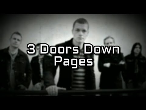 3 Doors Down - Pages (Lyric)