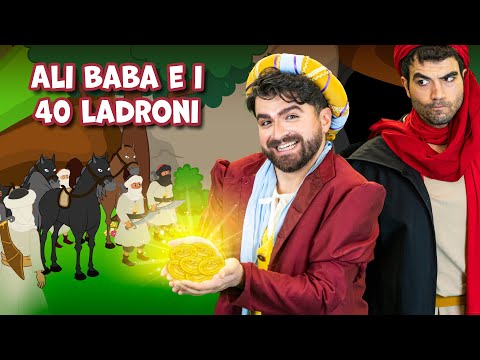 Ali Baba e i 40 Ladroni | Storie Per Bambini Cartoni Animati I Fiabe e Favole Per Bambini