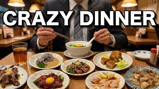 Japanese salaryman’s Crazy dinner - Izakaya