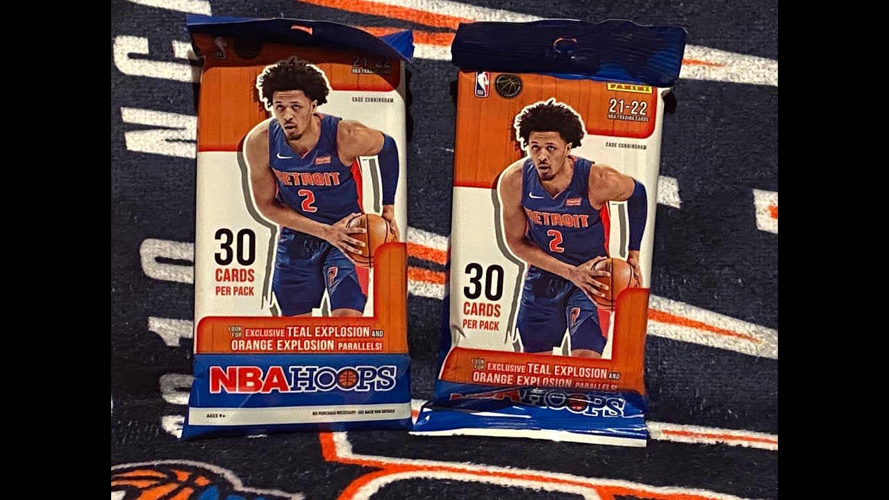 2021-22 NBA Hoops 30 Card Packs from Big Lots