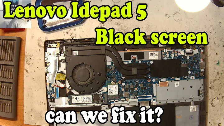 Lenovo IdeaPad 5 No Backlight Repair 🔧 Image but No Display Light Fixed | Laptop Saved from the Bin