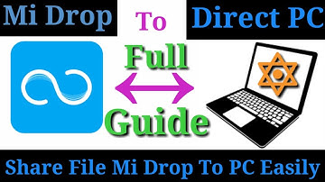 How to Transfer Data Mi Drop to PC Easily ?? Full Tutorial ||