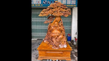 Tượng Gỗ Di Lặc Gỗ Ngọc Am - Hotline: 0926.632.336