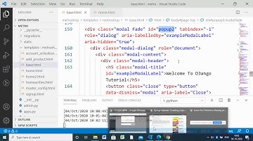 Django jQuery tutorial Creating popup modals