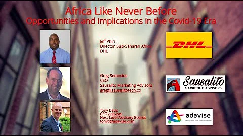 Africa Like Never Before - Implications and Opportunities in the Covid-19 Era