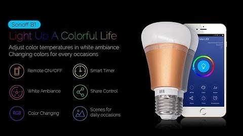 شرح جهاز sonoff b1