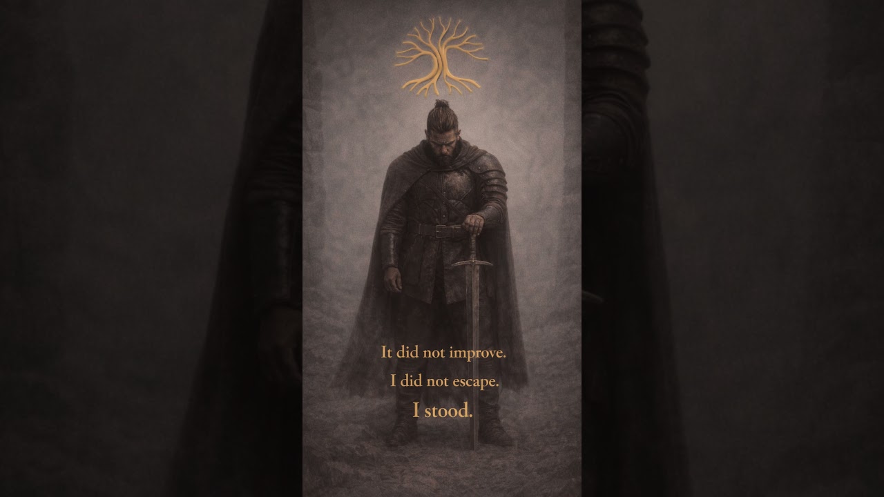 I stood. | Stoic Wisdom — Timeless Resolve