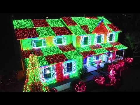 2021 "Christmas Eve" by Trans-Siberian Orchestra - Linglestown Lights Christmas Lightshow