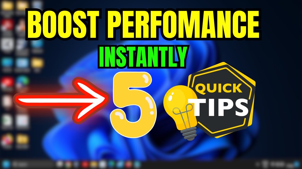 Top 5 Tips to Speed Up Your Windows PC in 2024 - YouTube