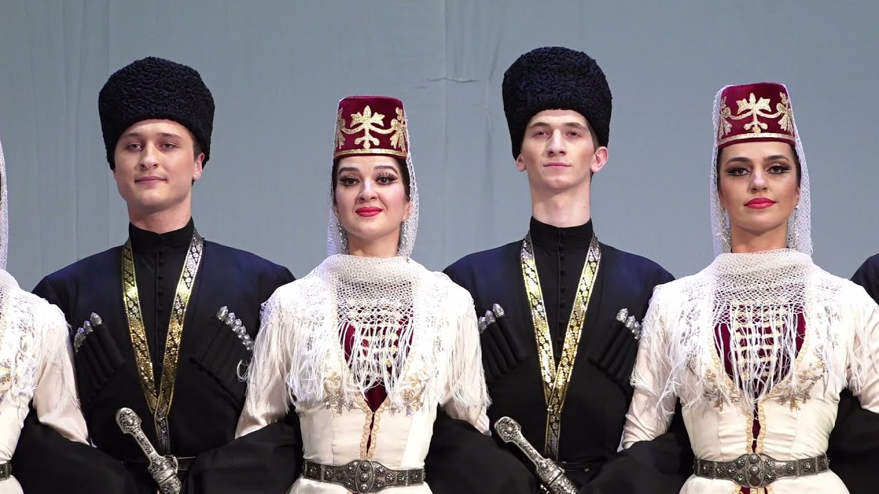 Концер ансамбля АЛАН  для ТВ