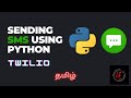 Sending sms using python  twilio  tamil  learn with esprit