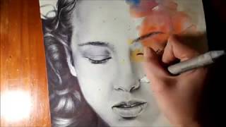 Speed drawing - Alicia Keys