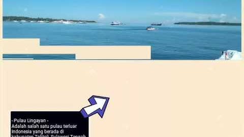 Pulau Lingayan ~ Pulau terluar Indonesia di Kabupaten Tolitoli