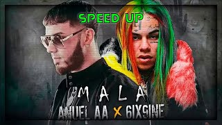 Download Lagu 6ix9ne - Mala feat. Anuel Aa (Nightcore | Speed Up) MP3