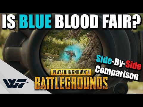 [FIXED] TEST: Is BLUE BLOOD Fair? Judge for yourself in this SIDE-BY-SIDE COMPARISON! - PUBG