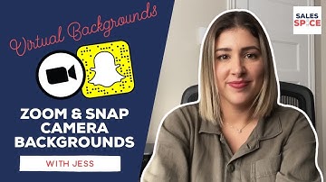 How to do Virtual Backgrounds & Video Conferencing | SNAPCAMERA | Zoom Video conferencing