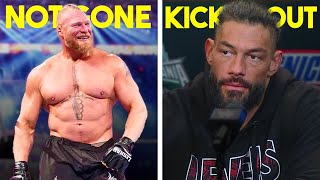 Brock Lesnar NOT DONE With WWE...Roman Reigns Kick Out Reporter...HUGE Surprise WWE Wrestlemania 40