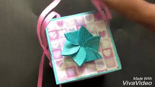 Pastel Themed 3 layered Explosion Box ❤️😍😘