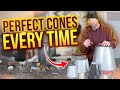 How to Fabricate a Cone from Sheet Metal (Full Scale Layout Method)