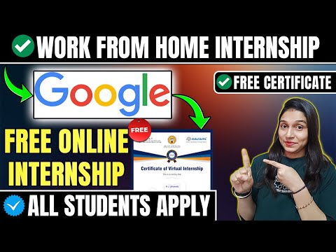 Govt Internships in 2026🔥| Google Free Online Internship for College Students