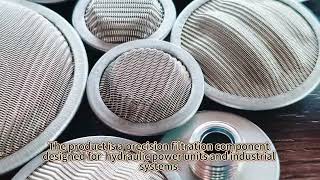 Hydraulic Power Unit Oil Suction Filter | 100mesh & 120mesh Stainless‑Steel Filter Mesh