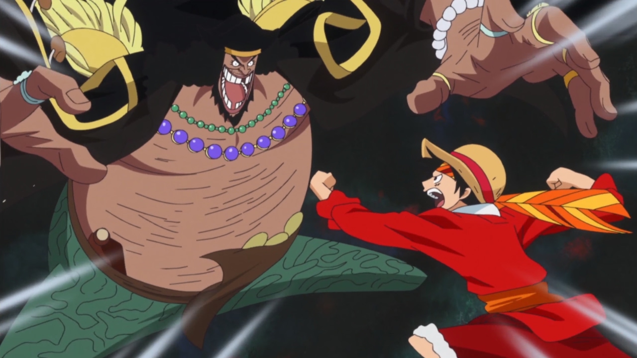 One Piece The Last Battle Of Teach Last Episode Luffy Vs Teach Final Battle Youtube