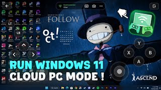 🔥لعبة سحابية جديدة بوضع *PC* (Mirroring Cloud Game)🤯 | تشغيل Windows 11 على أندرويد🕹️ screenshot 5