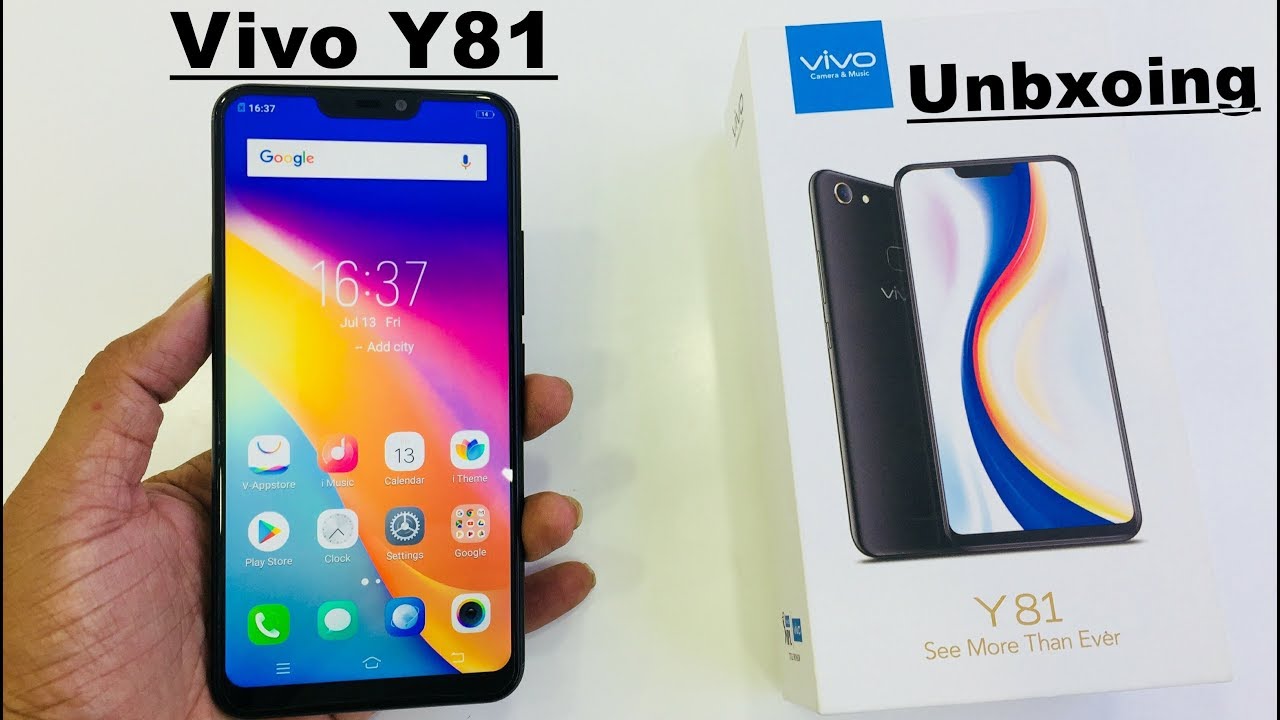 Vivo Y81 First look and Unboxing...under 13000/-