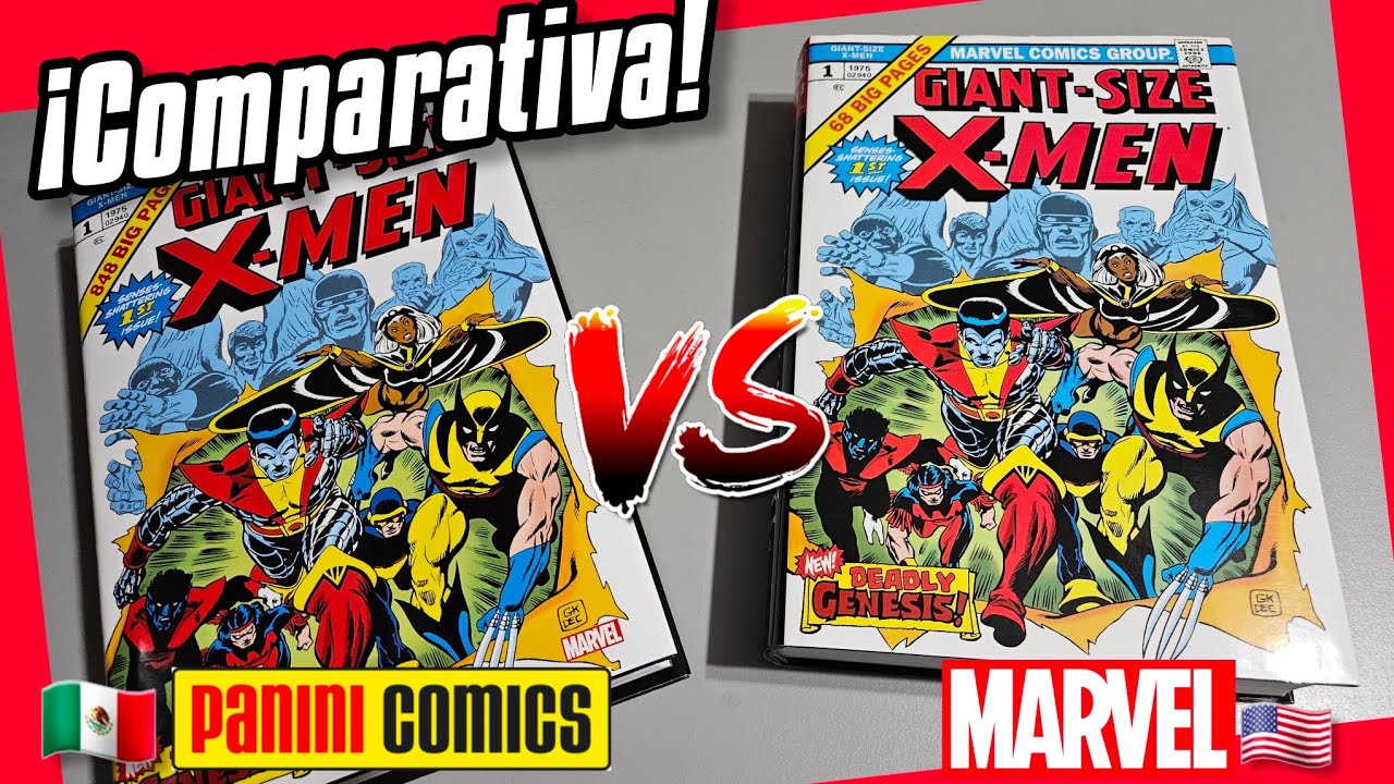 🔥The Uncanny X-Men Omnibus Vol. 1 Panini Comics. Comparison with