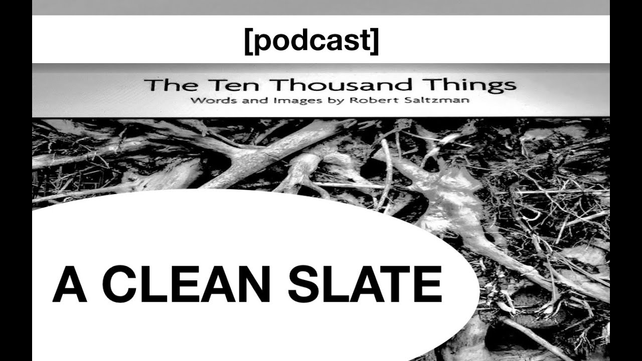 The Ten Thousand Things: A Clean Slate by Robert Saltzman | Read by mu | [podcast]