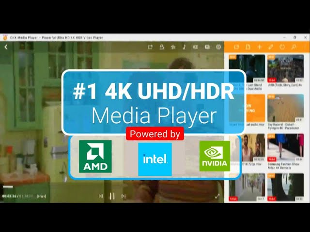 2021 Intel Powered #1 4K UHD / HDR Media Player for Windows 10 ( PC /  Tablet ) #cnxplayer 