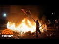 7th Night Of Violence And Looting Follows A Day Of Peaceful Protests | TODAY