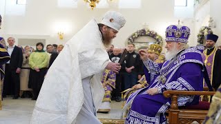 Хиротония архимандрита Петра (Зобова) во епископа Кудымкарского и Верещагинского.