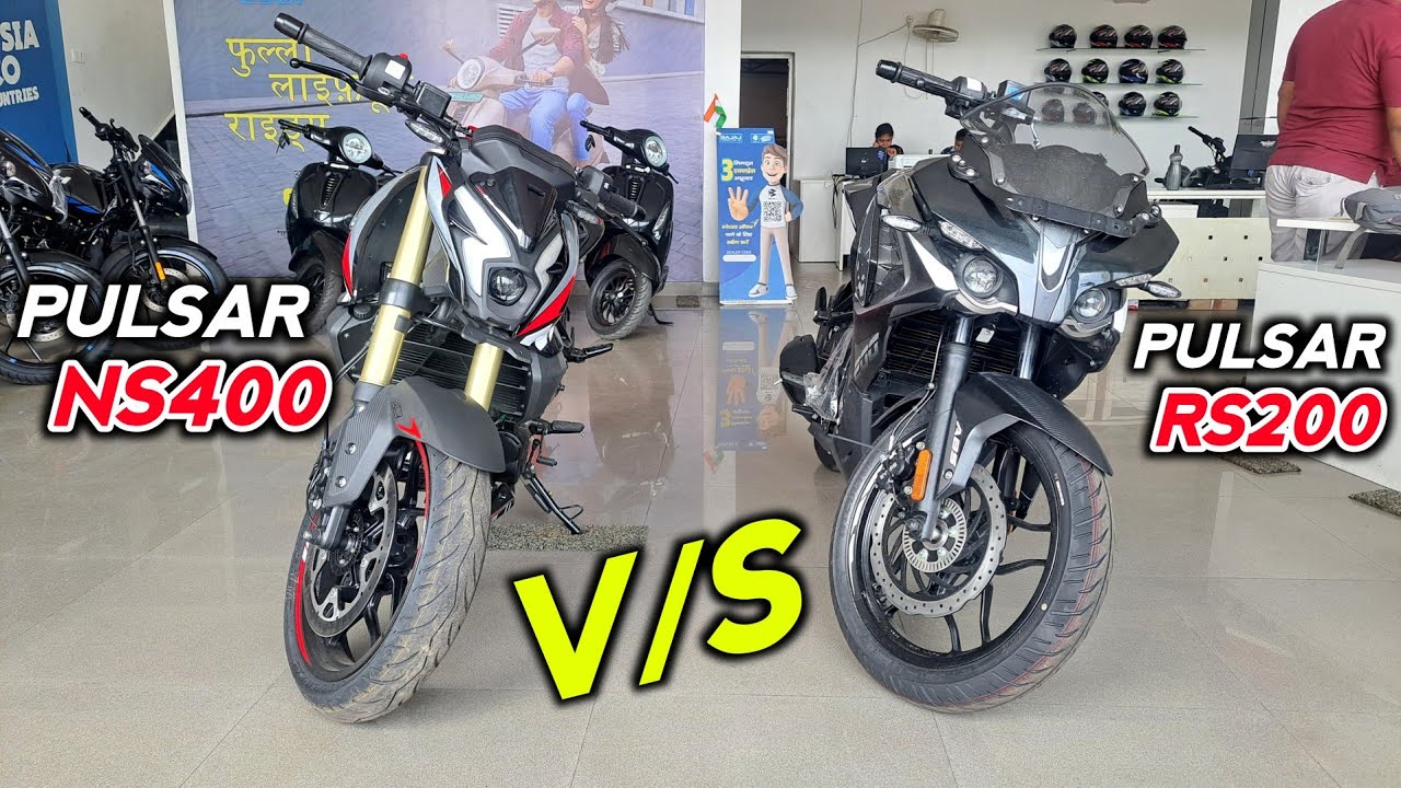 Bajaj Pulsar NS 400 Vs Bajaj Pulsar RS 200 Comparison | NS400 Vs RS200 | Aman Auto