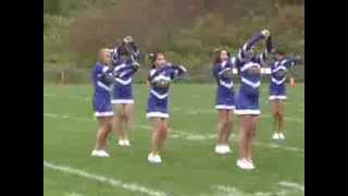 Gilbert/Northwestern Yellowjackets Cheerleaders at 2013 Homecoming Game