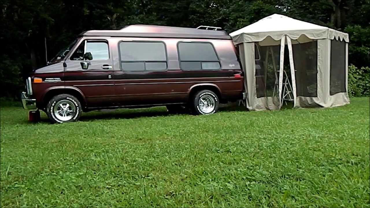 old school chevy van