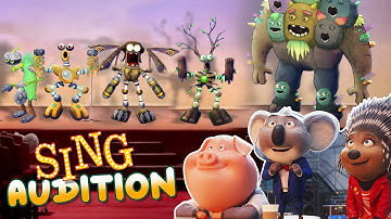 What If My Singing Monsters Auditioned for SING! | MSM | Amoncraft_us
