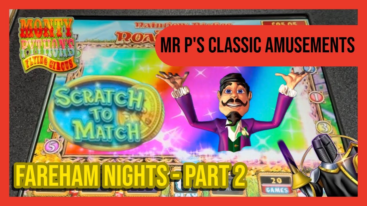 Community action on Road to Riches and Black Knight! Classic Fruit Machine session at Fareham Mr P’s