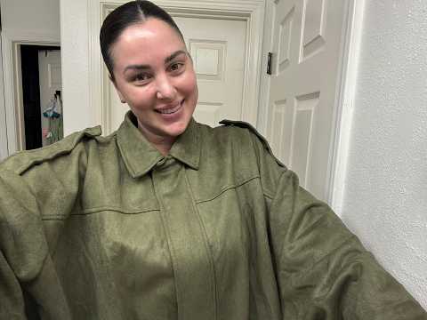 Faux Suede Bomber Jacket Try-On Review: Is it Worth It?