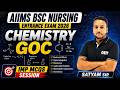 AIIMS Nursing 2026 CHAPTERWISE REVISION CLASS GOC 02 PYQ #aiimsbscnursing #chemistry