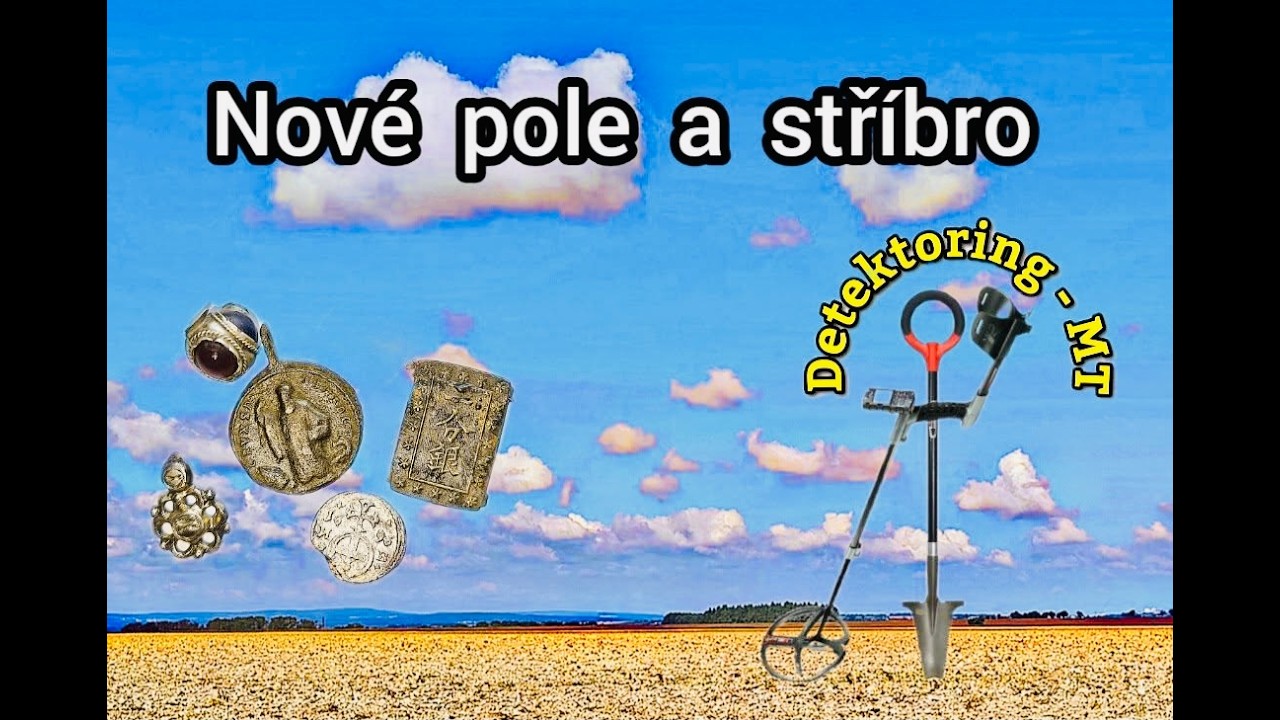 Detektor kovu - nová pole a stříbro