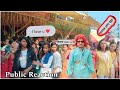 Bhojpuri    funny dance in public place   epic reaction cute girl prank   vishal dhamal