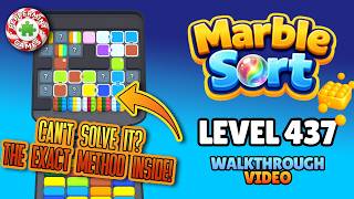 Marble Sort - Level 437 Walkthrough Solution