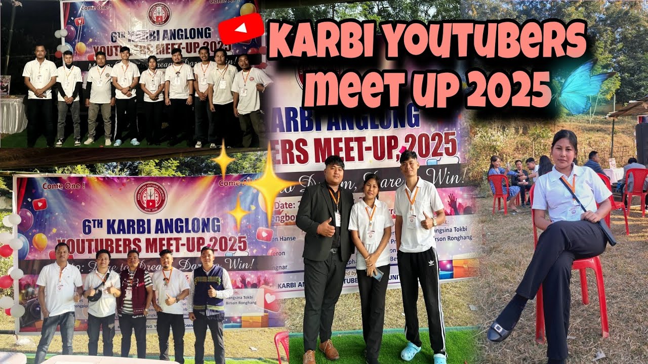🎋Karbi Youtubers meet 2025 ||✨️