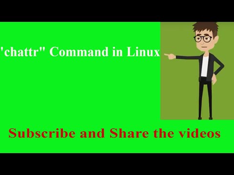 chattr command in linux