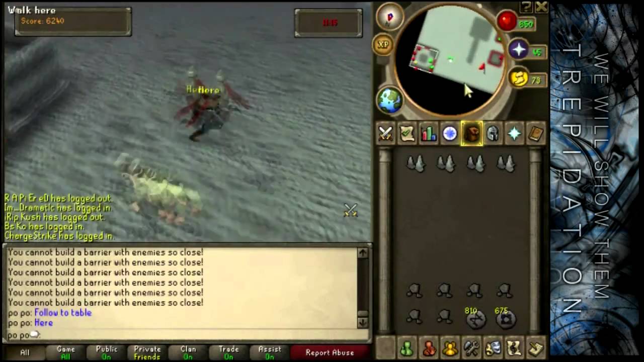 Trepidation - Stealing Creation War - TP vs DB