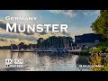 Münster Walking Tour 🇩🇪 Exploring Germany's Enchanting City on Foot | 4K HDR 60fps