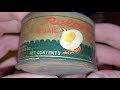 Opening & Testing 70 Year Old Quail Eggs Canned 1950