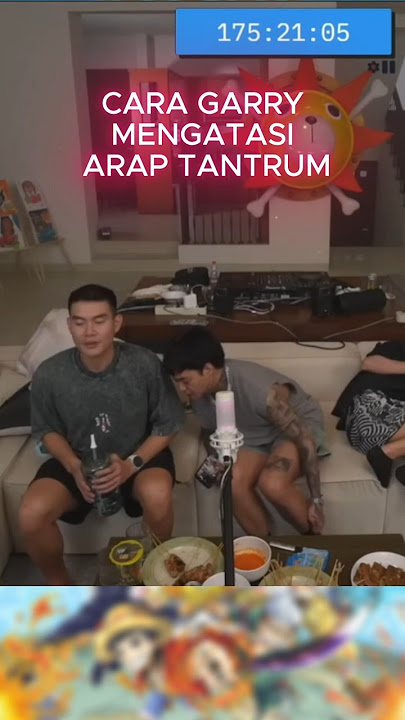 ARAP TANTRUM PAS JADI CACA #marapthon #yb