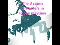 The three most sigma poppy playtime characters